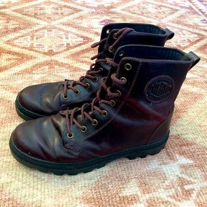 Maroon Palladium Boots